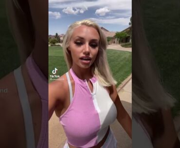Beauty golfer 🏌️‍♀️ golf vlog