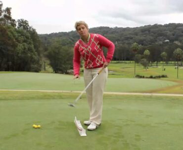 #39 The Lady Golf Teacher Web TV: Putting to Improve Your Golf