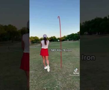 ⛳Perfect Score! | Golf ladies  | Golf lady  | Golf Shorts | #Shorts