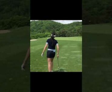 ⛳Watch it ! | Golf ladies  | Golf lady  | Golf Shorts | #Shorts