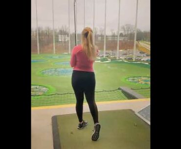 Golf trick shot beauty ❤️❤️ #shorts #golfgirl #golfbeauty
