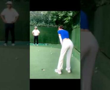 ⛳Golf Fail~!!| Golf ladies  | Golf lady  | Golf Shorts | #Shorts