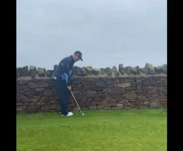 crazy golf moments [ #6 ] Justin Thomas  with a bit of fun back at the 2019 Scottish Open