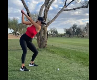beauty shot by Paige Spiranac  #golf #shorts #golfgirl    | GOLF#SHORT