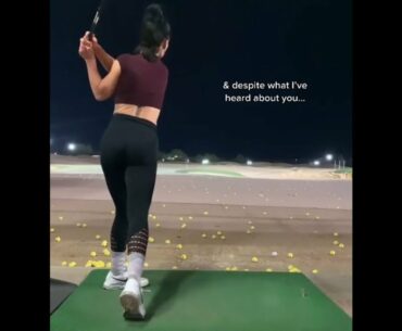 Dear #golf ... ⛳️🏌🏻‍♀️ #girlswhogolf #golftok #practice #golfswing