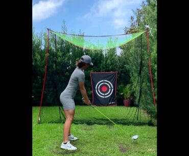 Most amazing legs .. Cassandra Meyer long driver    | GOLF#SHORT