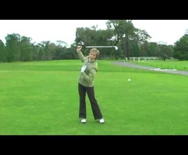 Lady Golfers, over swinging - remedy.