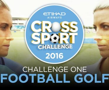 FOOTBALL GOLF! Man City Women vs Ladies European Tour!