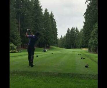 stinger draw #golfswing #short #golfskill #golf      | GOLF#SHORT
