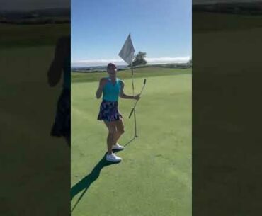 ⛳Nice one indeed! | Golf ladies  | Golf lady  | Golf Shorts | #Shorts
