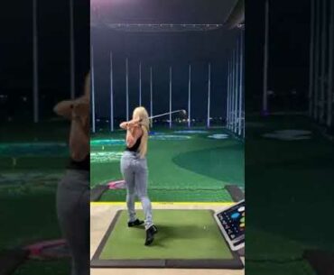 ⛳Tiktok GolfSwing ! | Golf ladies  | Golf lady  | Golf Shorts | #Shorts
