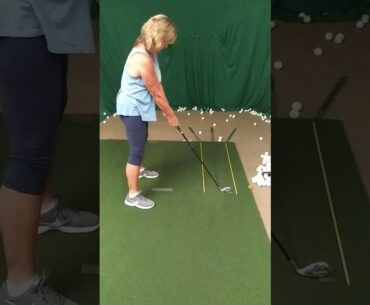 How to use your body in the golf swing for beginner ladies who want a nice follow through