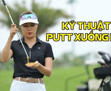 Hướng dẫn cú putt xuống dốc một cách an toàn, mẹo cho bóng không lăn quá nhiều   | GOLF#SHORT