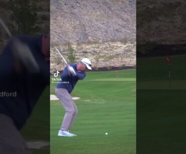 A stinger with no sting #golf #shorts #golftrickshot