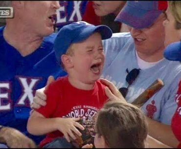 Sports Fans Stealing Ball from Kids (HD)