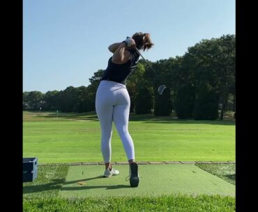 swing so hot  🔥❤️ #golf #shorts #golfswing #golftrickshot    | GOLF#SHORT