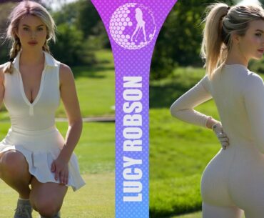 Hot British Golfer Lucy Robson | Golf Channel  2021