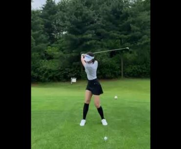 ⛳That distance wow! | Golf ladies  | Golf lady  | Golf Shorts | #Shorts