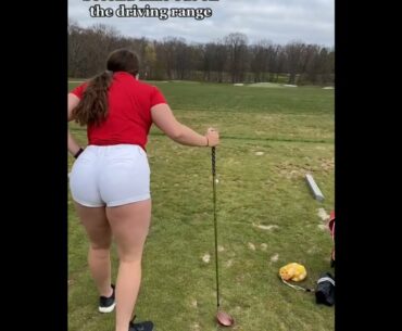 Very lovely & most beautiful... #golf #shorts #golfgirl