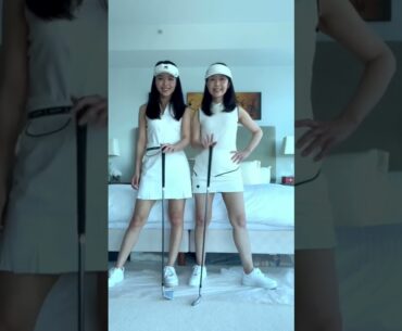 ⛳Mom and girl golf outfits | Golf ladies  | Golf lady  | Golf Shorts | #Shorts