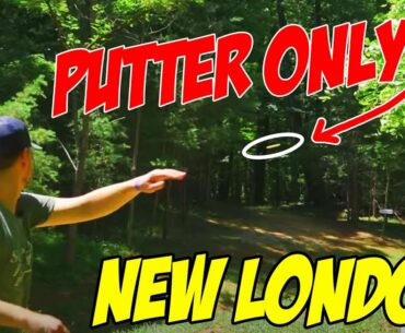 Putter Only at One of the Hardest Disc Golf Courses!
