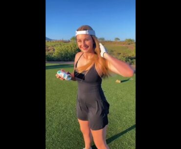 Beauty golfer stories 😍😍 #golf #short #golfswing