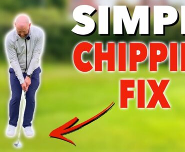 THIS REALLY HELPED MY CHIPPING! FIXING MY CHIPPING PROBLEMS - Simple Golf Tips