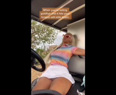 Beauty golfer stories ❤️❤️ #golf #shorts #golfgirl      | GOLF#SHORT