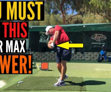 You Cannot Make a Powerful Golf Swing Without Doing THIS!