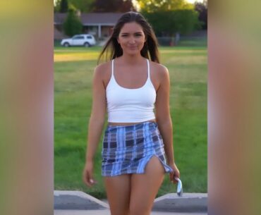Amazing Golf Swing you need to see | Golf Girl awesome swing | Golf shorts | Mei Brennan