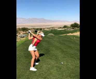 You want to play a round with me??? #golf #shorts #golfswing #golftrickshot    | GOLF#SHORT