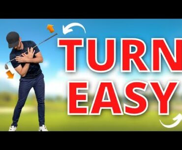This Is The Easiest Way To Understand How To Turn in The Golf Swing