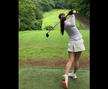 Beauty Japanese golf 🏌️‍♀️ 😍😍