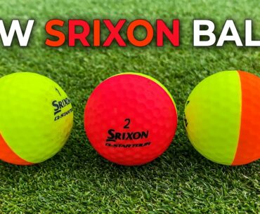 NEW SRIXON Q-STAR TOUR DIVIDE GOLF BALLS REVIEW!