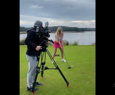 Form is looking great. great swing ..#golfgirl #short #golfswing #girlgolftrickshot     | GOLF#SHORT