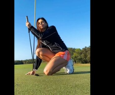 Beauty golfer stories ❤️❤️ #golf #shorts #golfgirl      | GOLF#SHORT