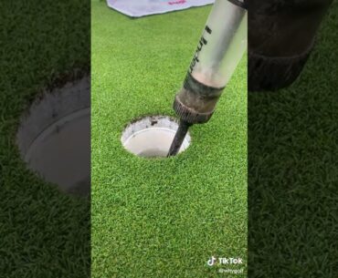 Golf tik Tok moment #golf #green #fixthegreen