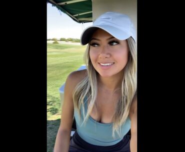 Beauty golf cart girl stories ❤️❤️ #golf #shorts #golfgirl      | GOLF#SHORT