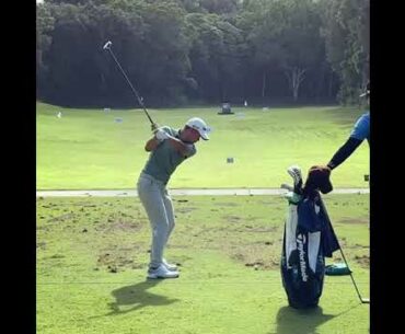 Collin Morikawa 3 Wood swing slowmotion | GOLF#SHORT