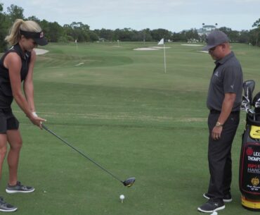 Lexi Thomson Reacts to the KING F9 SPEEDBACK Driver