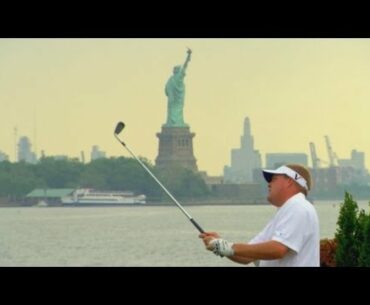 Lady Liberty is never far away at Liberty National Golf Club
