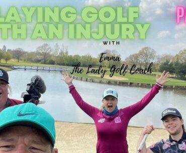 What happens when you play golf with an Injury? Online Golf Tips with your golf course management