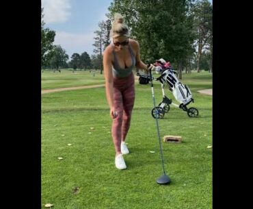 Paige Spiranac driver golf swing ❤️❤️ #golf #shorts #golfgirl      | GOLF#SHORT