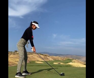 Love golf 🏌️‍♀️ love your swing #golf #golftrickshot #shorts #golfgirl