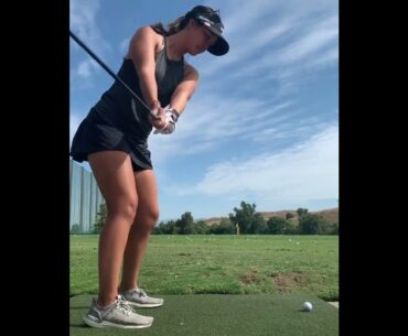 Beautiful Swing 🔥🔥🔥🔥❤️❤️ #golf #shorts #golfswing #golfbabes     | GOLF#SHORT