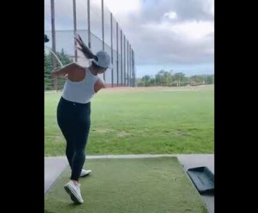 ⛳Look at the Slwomotion | Golf ladies  | Golf lady  | Golf Shorts | #Shorts