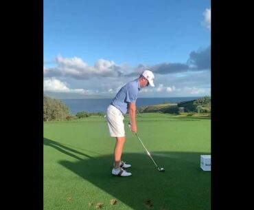 Justin Thomas wedge shot slowmotion     | GOLF#SHORT
