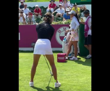 Beauty golf girl swing ❤️❤️ #golf #shorts #golfgirl      | GOLF#SHORT