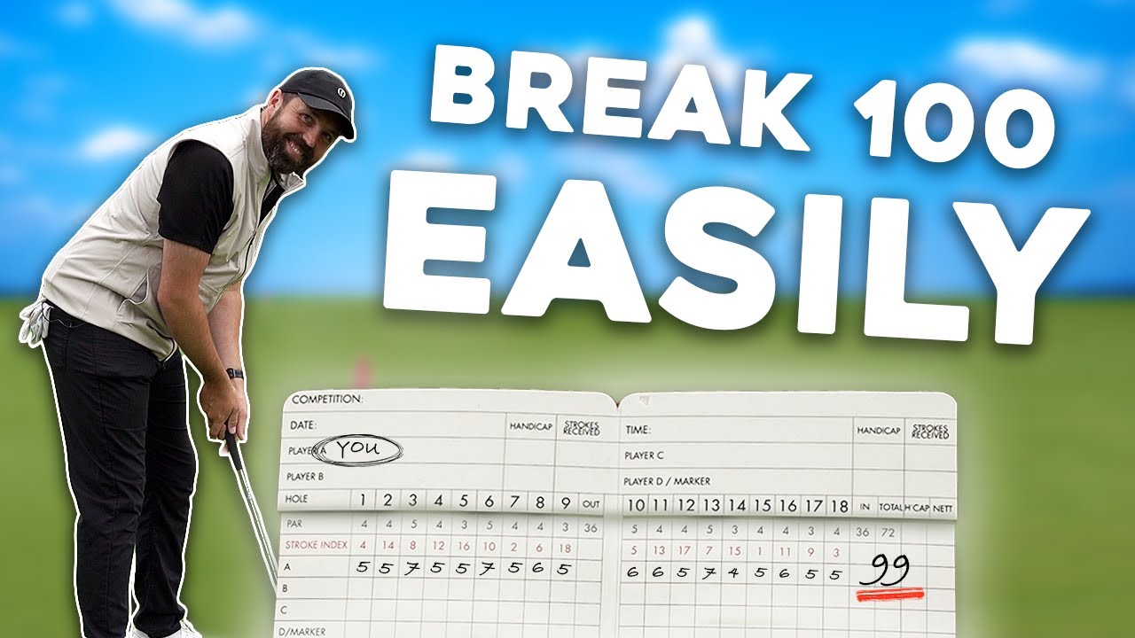 Easy, STRESS FREE way to BREAK 100 in golf! Easy, STRESS FREE way to BREAK 100 in golf!
