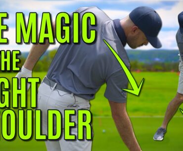 The Magic Of The Right Shoulder In The Golf Swing
